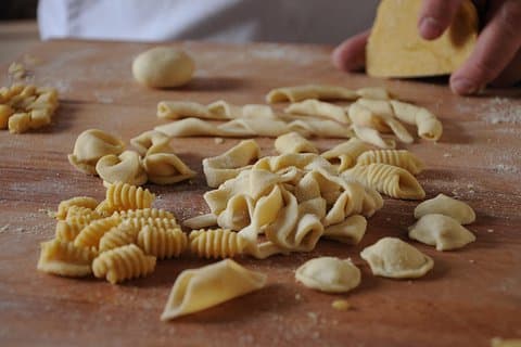pasta shapes