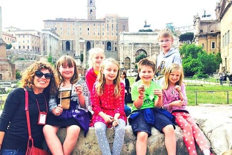 Shore Excursion to Rome for Kids
