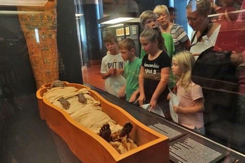 In the Egyptian collection