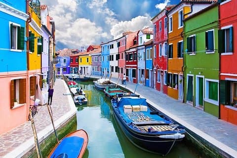 Burano island