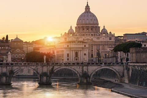 Rome sunset