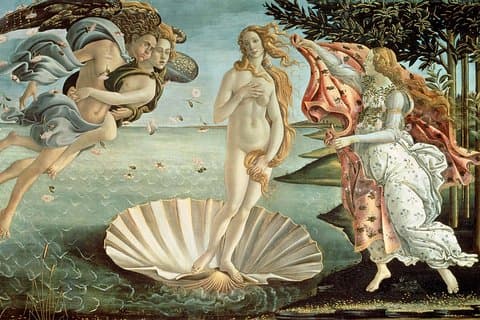 Venus, Botticelli, Uffizi Gallery
