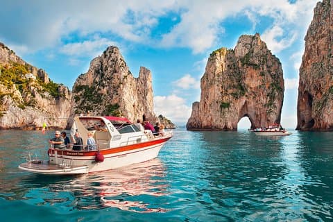Small-group boat tour to Capri from Sorrento