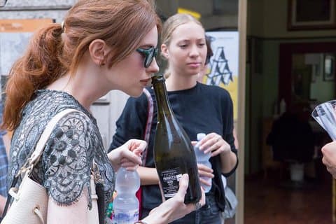 Wine tasting
