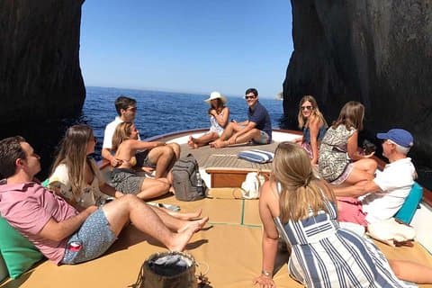 Through the Faraglioni Rocks