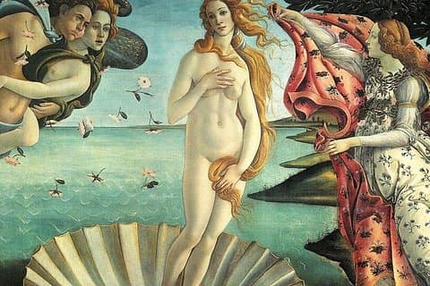 VENERE BY BOTTICELLI