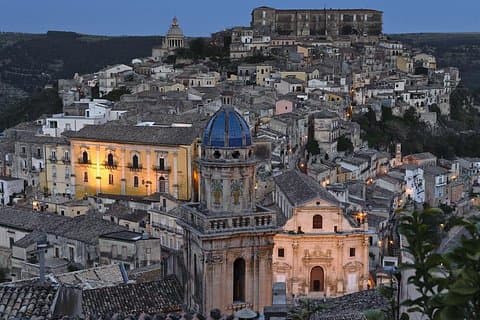 Ragusa Ibla- Panoramic view