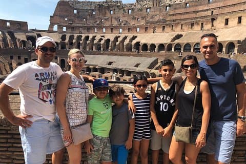 Inside the Colosseum
