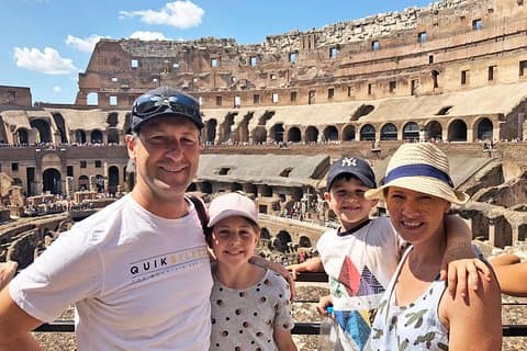 Private tour inside the Colosseum