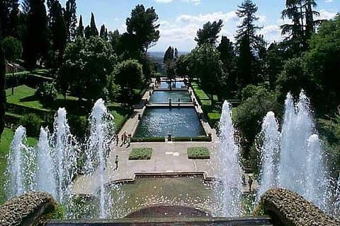 Day trip and wine tasting to Tivoli gardens