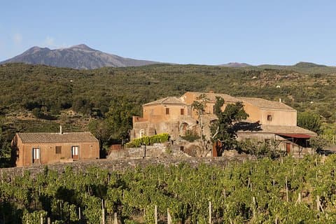 Panoramic view of Etna