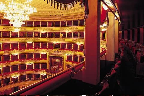 The Auditorium of the Scala Theatre