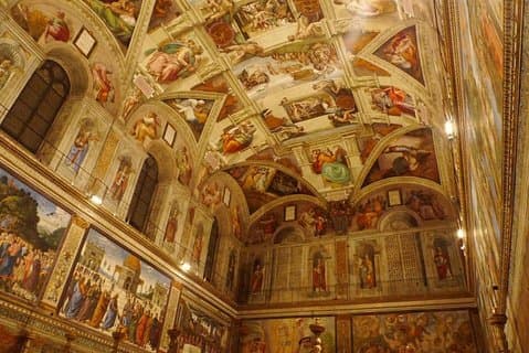 Sistine Chapel by night