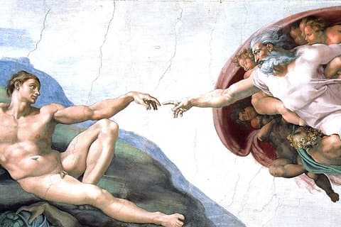 Sistine Chapel Creation of Adam