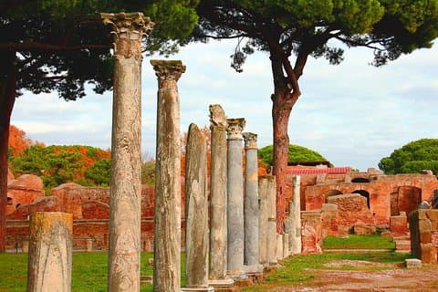 Explore Ostia Antica with an expert guide and small group.