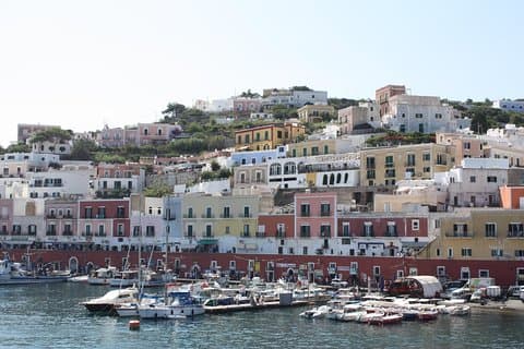 Full day boat excursion of Ponza & Palmarola from Rome