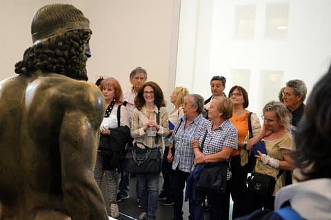 Guided tour of the Riace Bronzes and the Archaeological Museum of Reggio Calabria