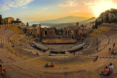 Private Villa Romana del Casale & Taormina Tour, from Palermo area & Cefalù