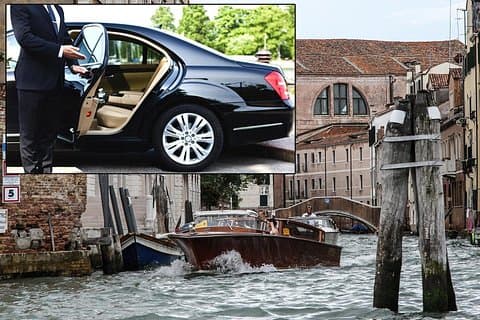 Venice Private Transfer: Limo Service and Water Taxi
