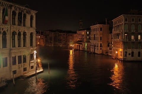Venice by night