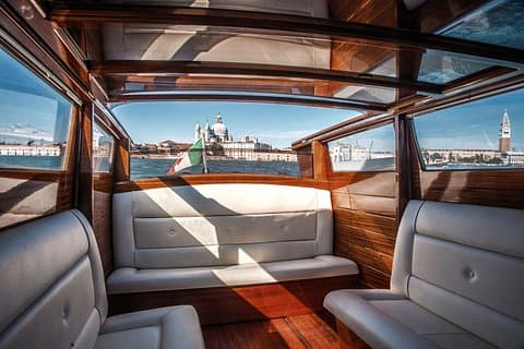 Interior of a Water Taxi
