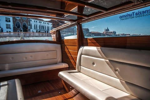 Interior of a Water Taxi