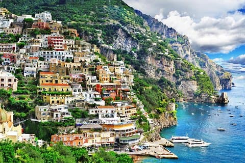 Day Trip from Rome to the Amalfi Coast by High Speed Train and Car