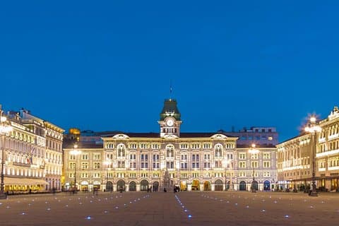 Trieste Piazza (Square) Unita
