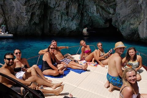 Amalfi: Small Group Boat Day Excursion to Capri Island