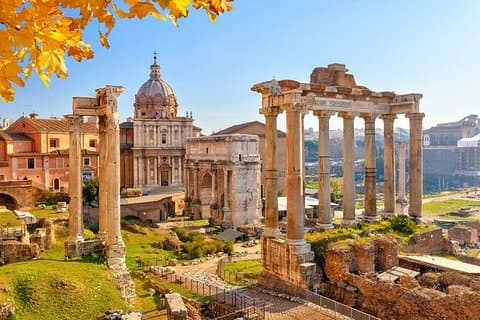 Roman Forum Ancient History where emperors lived