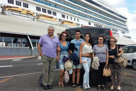 Private Civitavecchia Cruise Port Transfer to Rome or FCO Airport