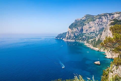 Private Boat Transfer from Salerno to Amalfi or Positano