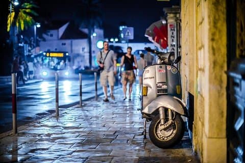 Vespa Tour with driver Rome By Night 3 hours