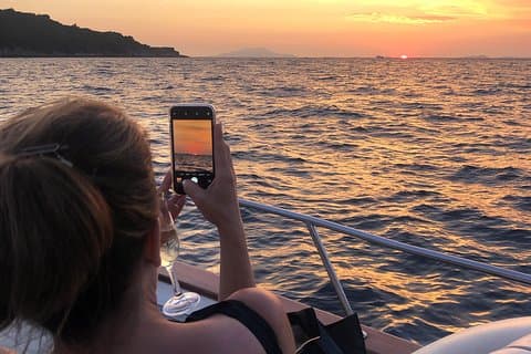 3-Hour Sunset Cruise from Sorrento on Shared Boat