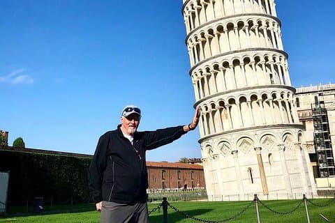 Leaning tower of Pisa