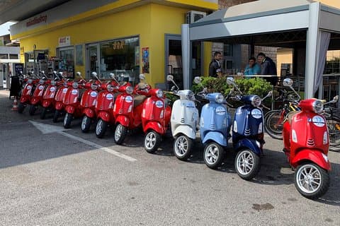 Vespa tour Lago di Garda (solo noleggio)