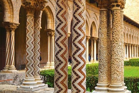 cloister of the Benedictines