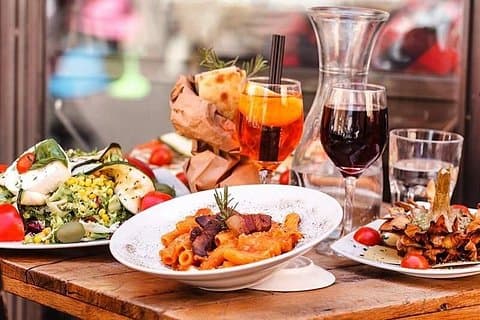Food tasting in Ariccia