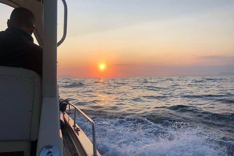 Sunset Boat Tour to Positano from Sorrento