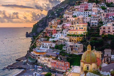 Private Sorrento&Amalfi Coast(Positano&Amalfi) Tour from Naples
