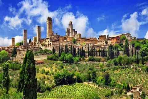 Top Excursions -Italy Monteriggioni San Gimignano and Castellina in Chianti Fullday from Rome|