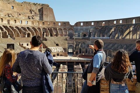 Colosseum Arena Floor and Ancient Rome Semi Private Guided Tour