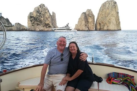 Foto ricordo ai Faraglioni