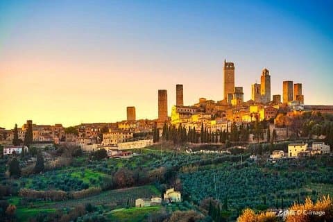 San Gimignano sunset