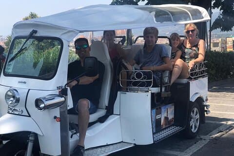 Florence Golf Cart Private Tour: Piazzale Michelangelo at Sunset