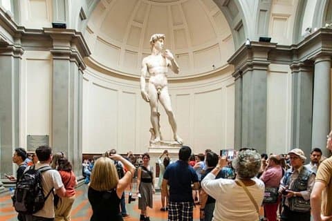 Uffizi & Accademia Audio Guided Tour with Live Guide supplement