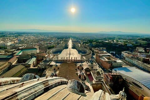 EARLY MORNING SAN PETER'S BASILICA AND CLIMB THE DOME EXCLUSIVE TOUR