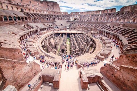 Colosseum, Roman Forum and Palatine Hill
