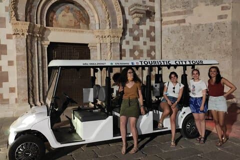 Eco-friendly in front of Collemaggio