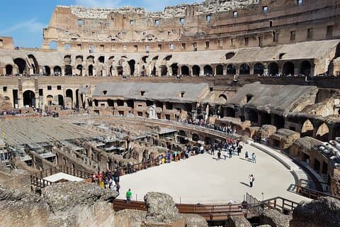 Colosseum Arena Floor, Roman Forum & Palatine Hill Guided Tour